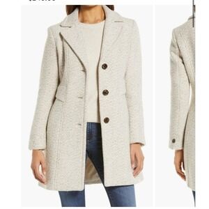 Gallery nwt $240 a-line tweed Textured Blazer Coat XL